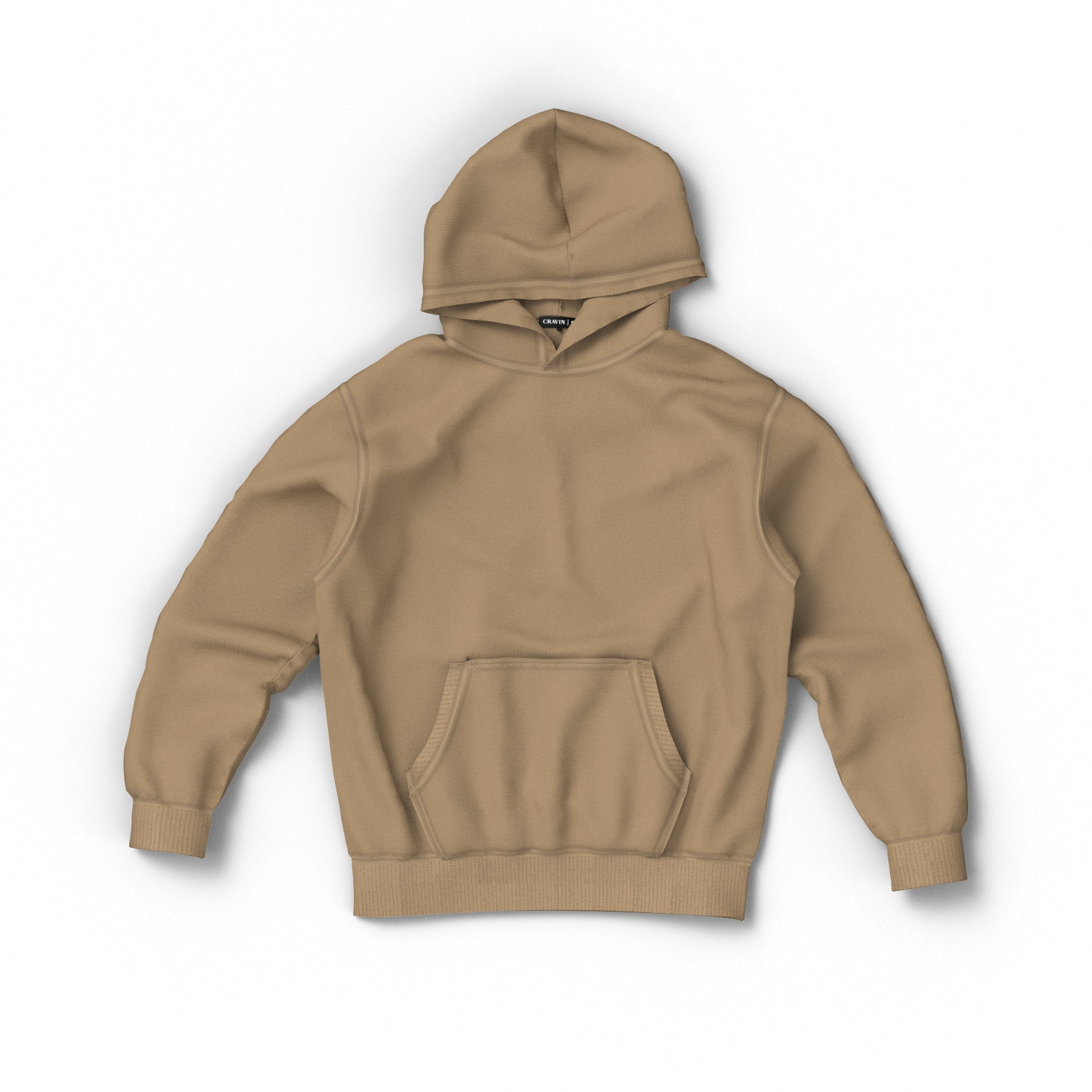 Blank tan hoodie sale