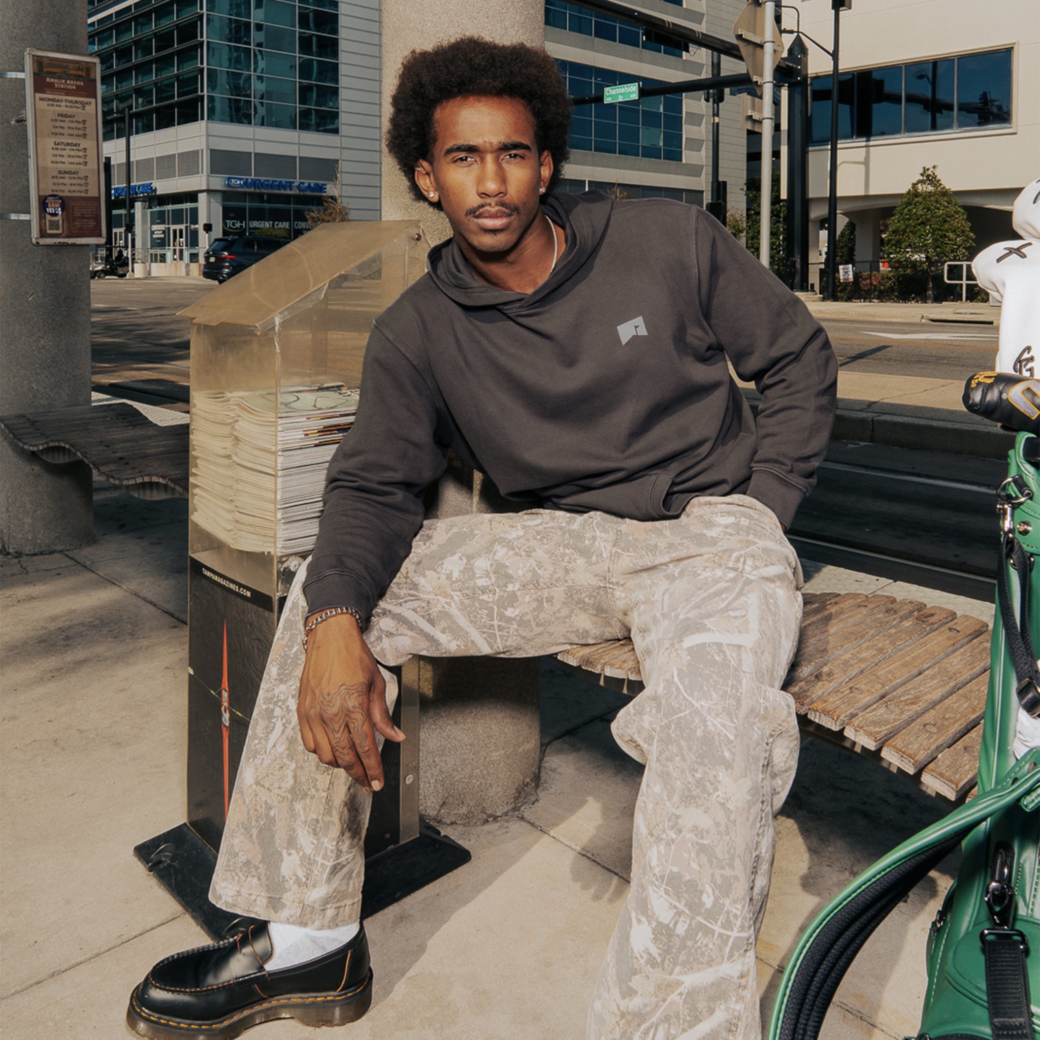 Vintage Black Hoodie (SZN1)