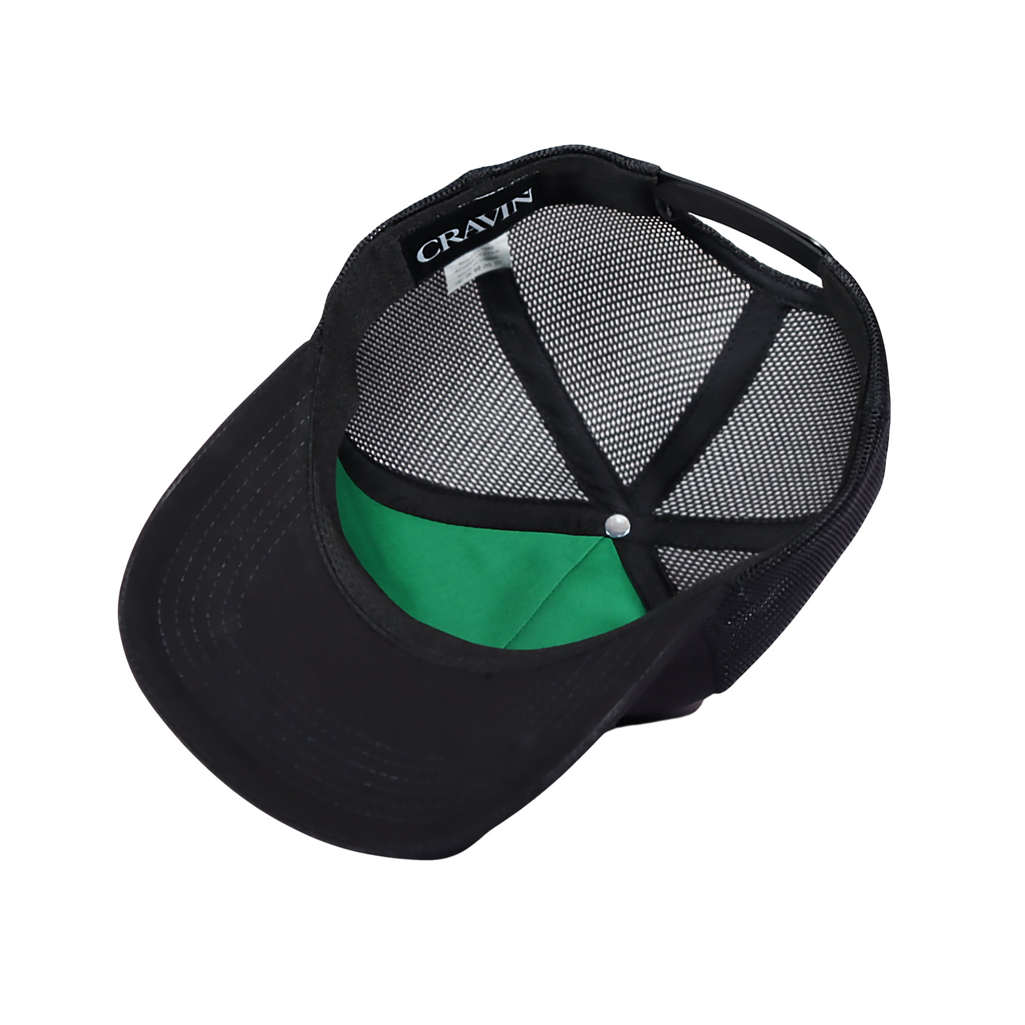 Black Golf Trucker