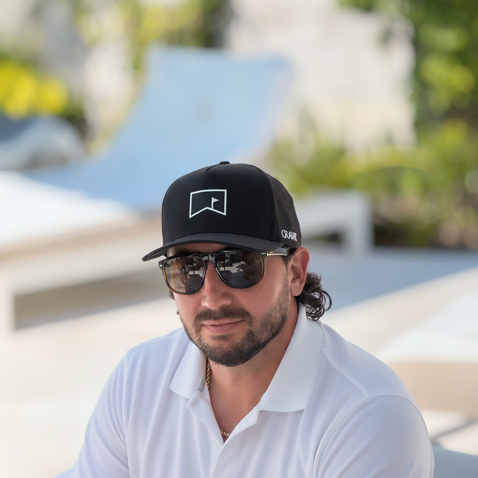 Flag Series Performance Snapback Black