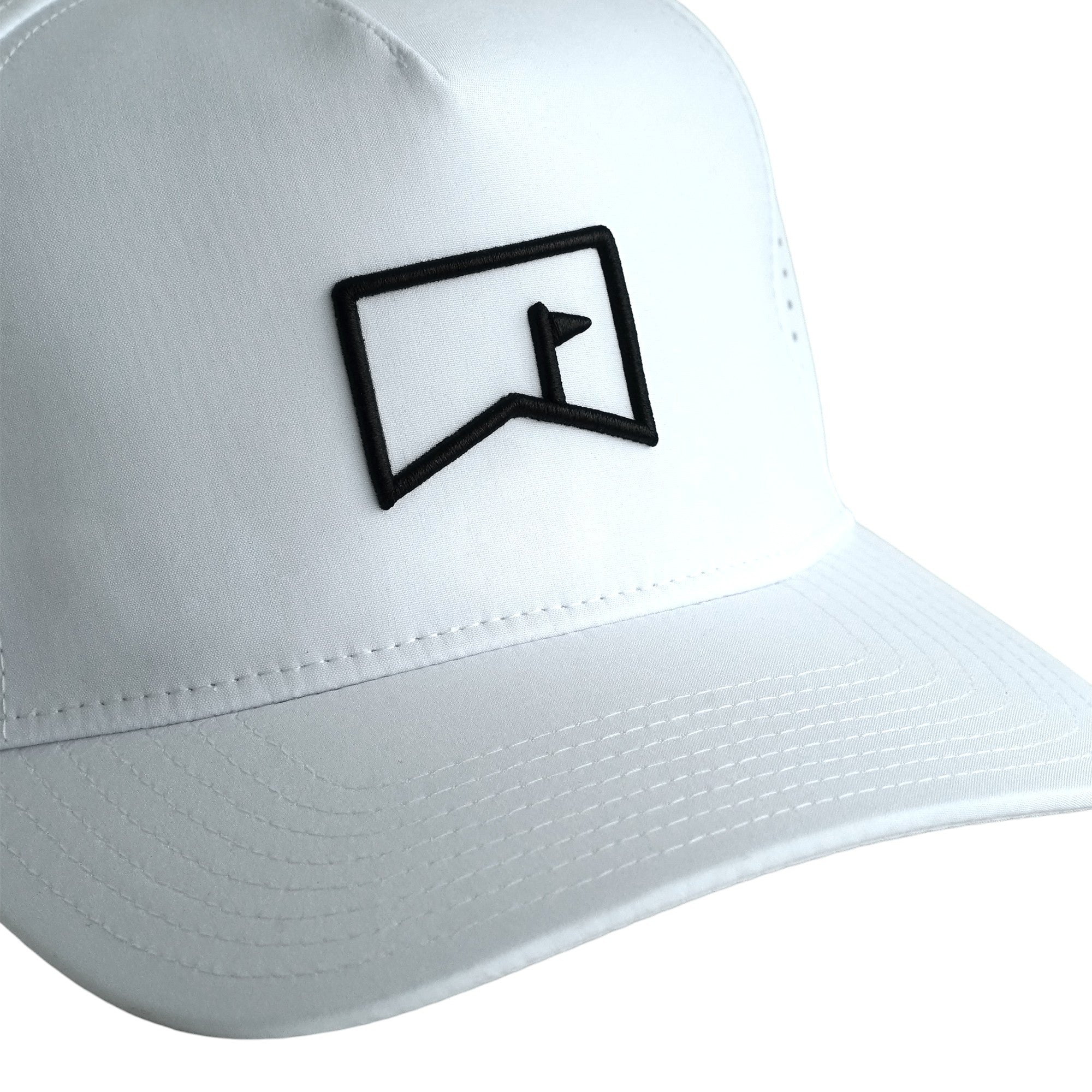 Flag Series Performance Snapback White