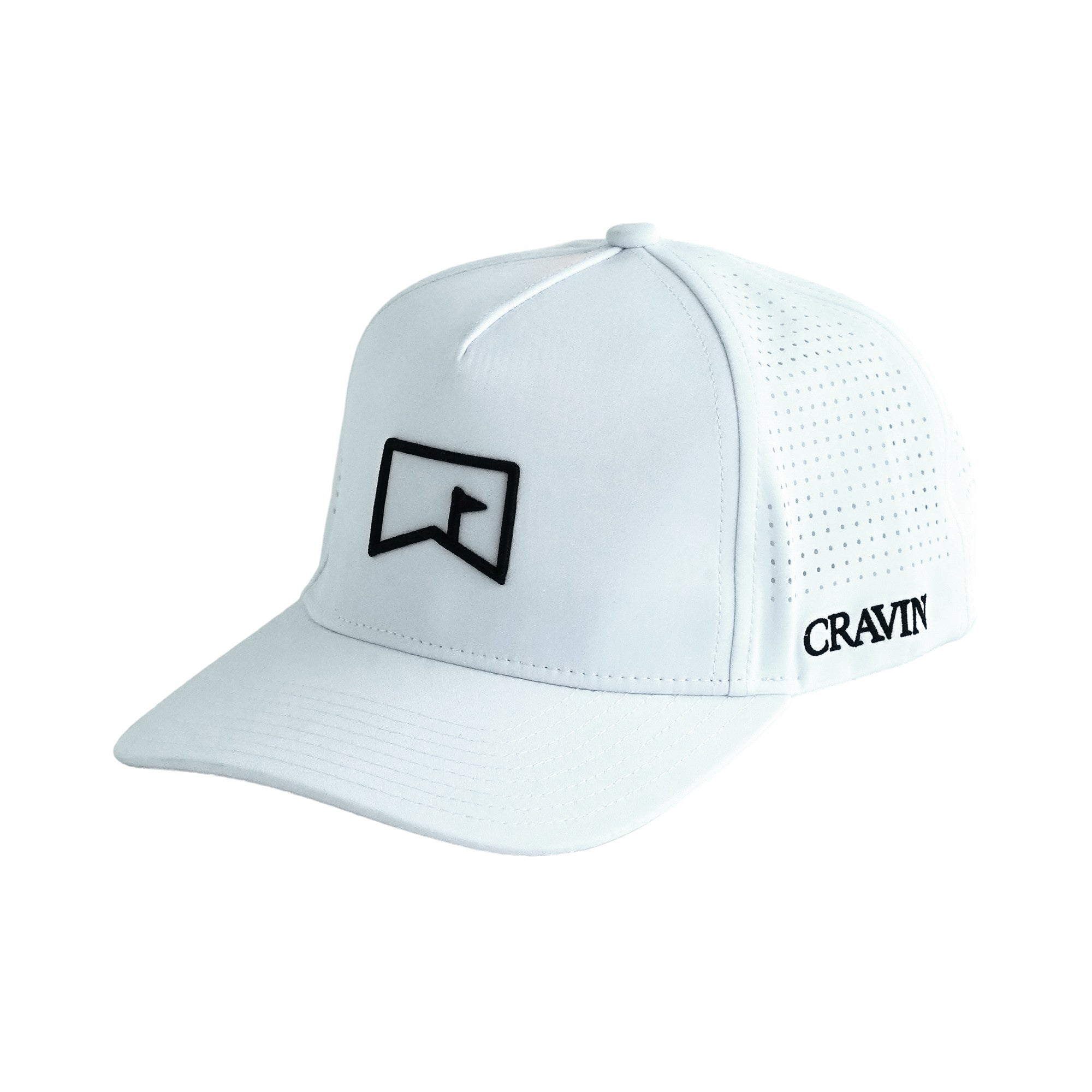 Flag Series Performance Snapback White