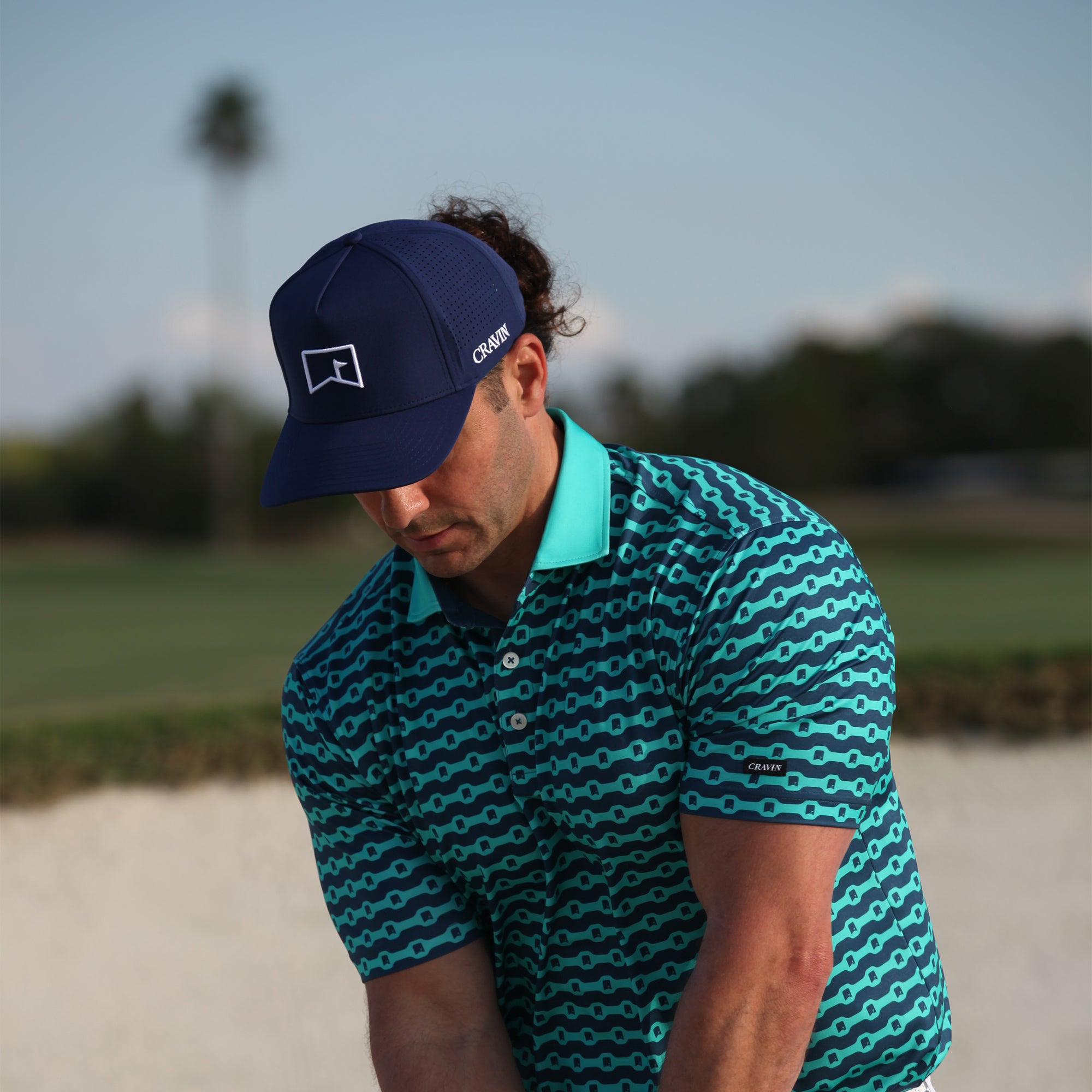 Flag Series Performance Snapback Blue