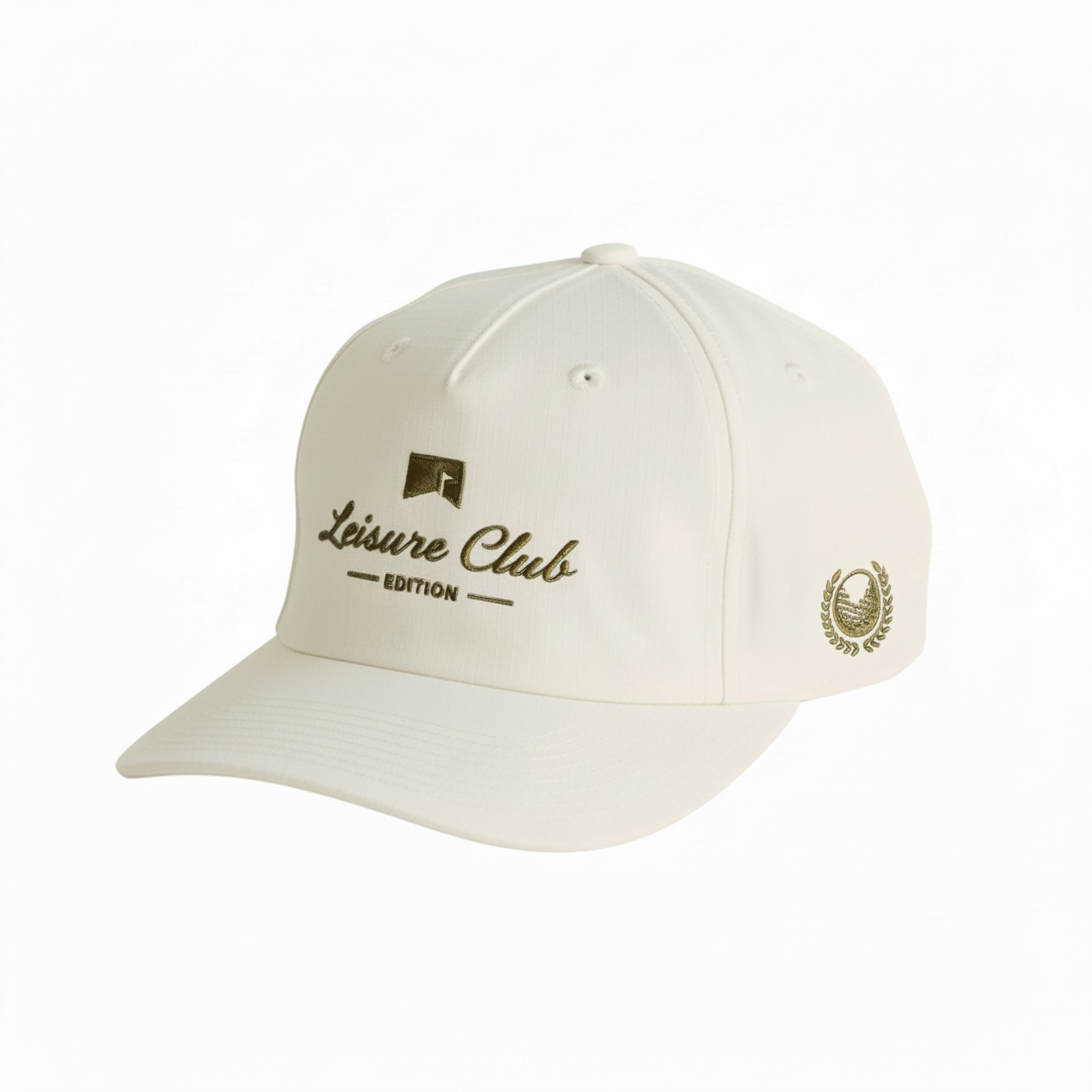 Leisure Club Edition Ripstop Snapback Cream