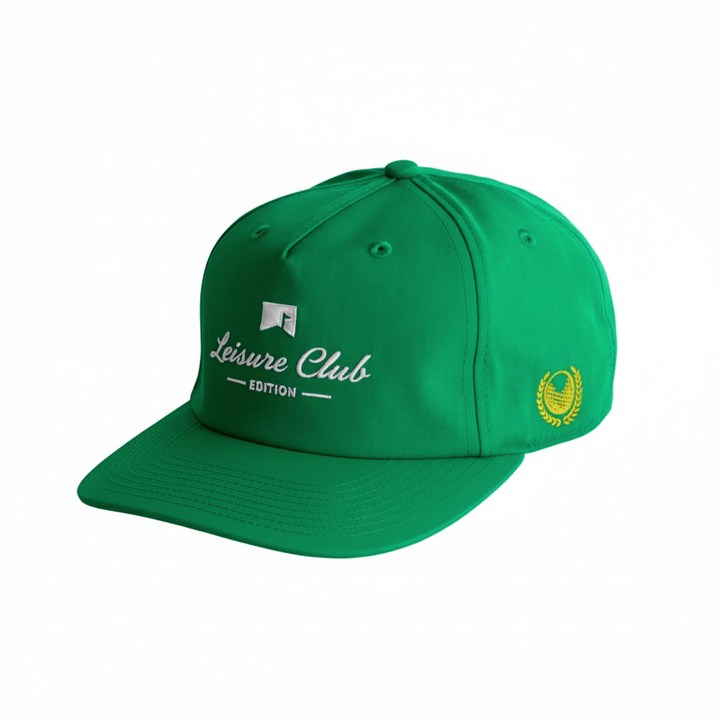 Leisure Club Edition Ripstop Snapback Green
