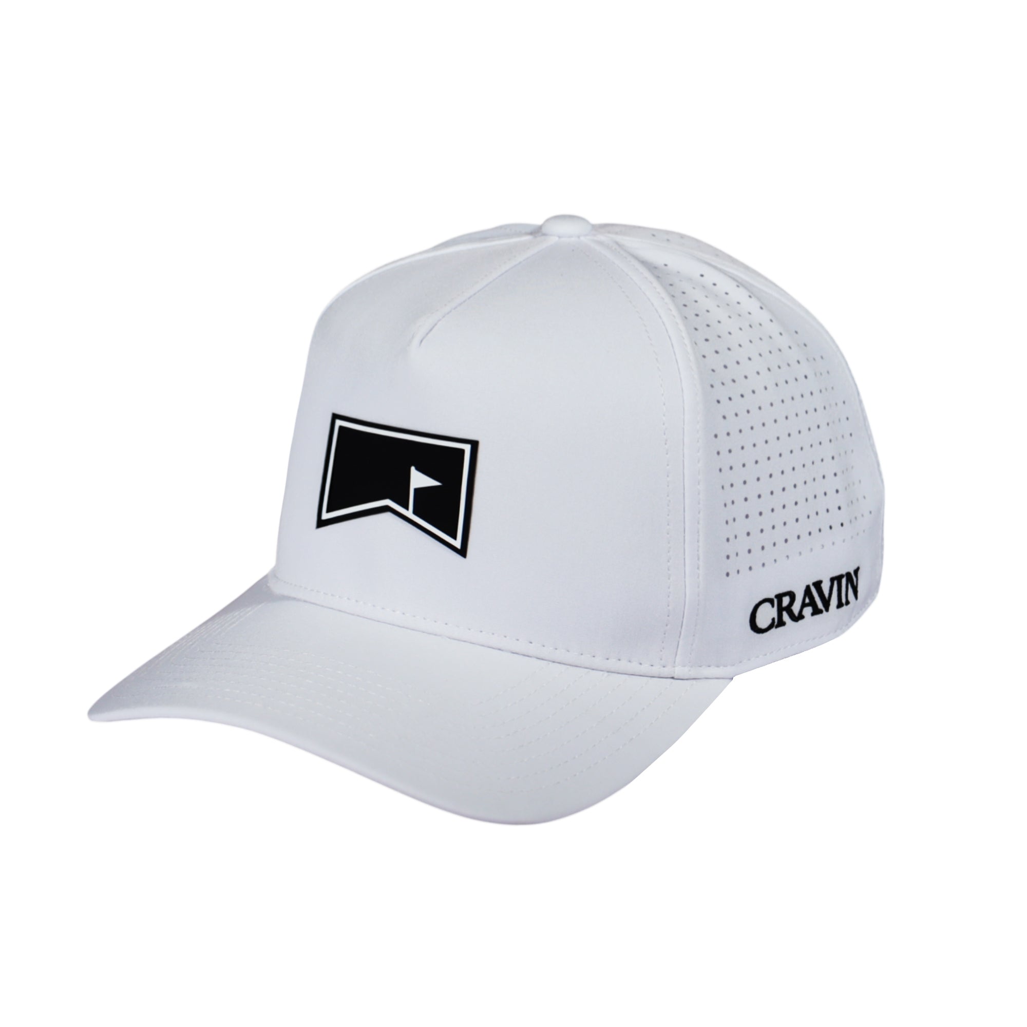 Flag Series Performance Snapback White